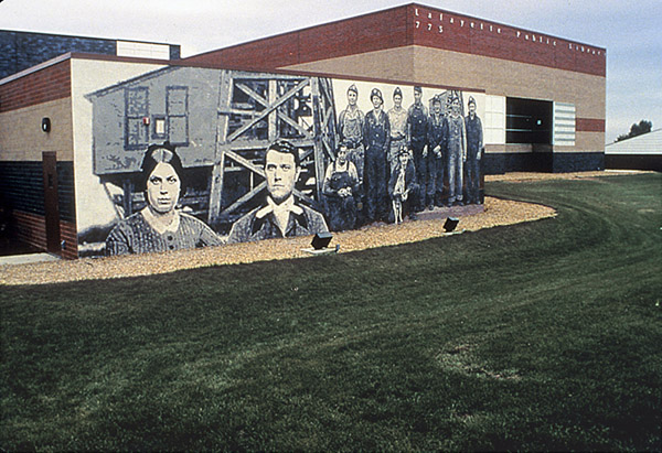 03 Lafayette Miner's mural